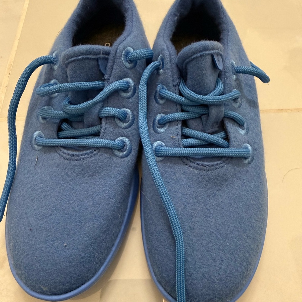 Discontinued All Birds Kids Blue Shoes